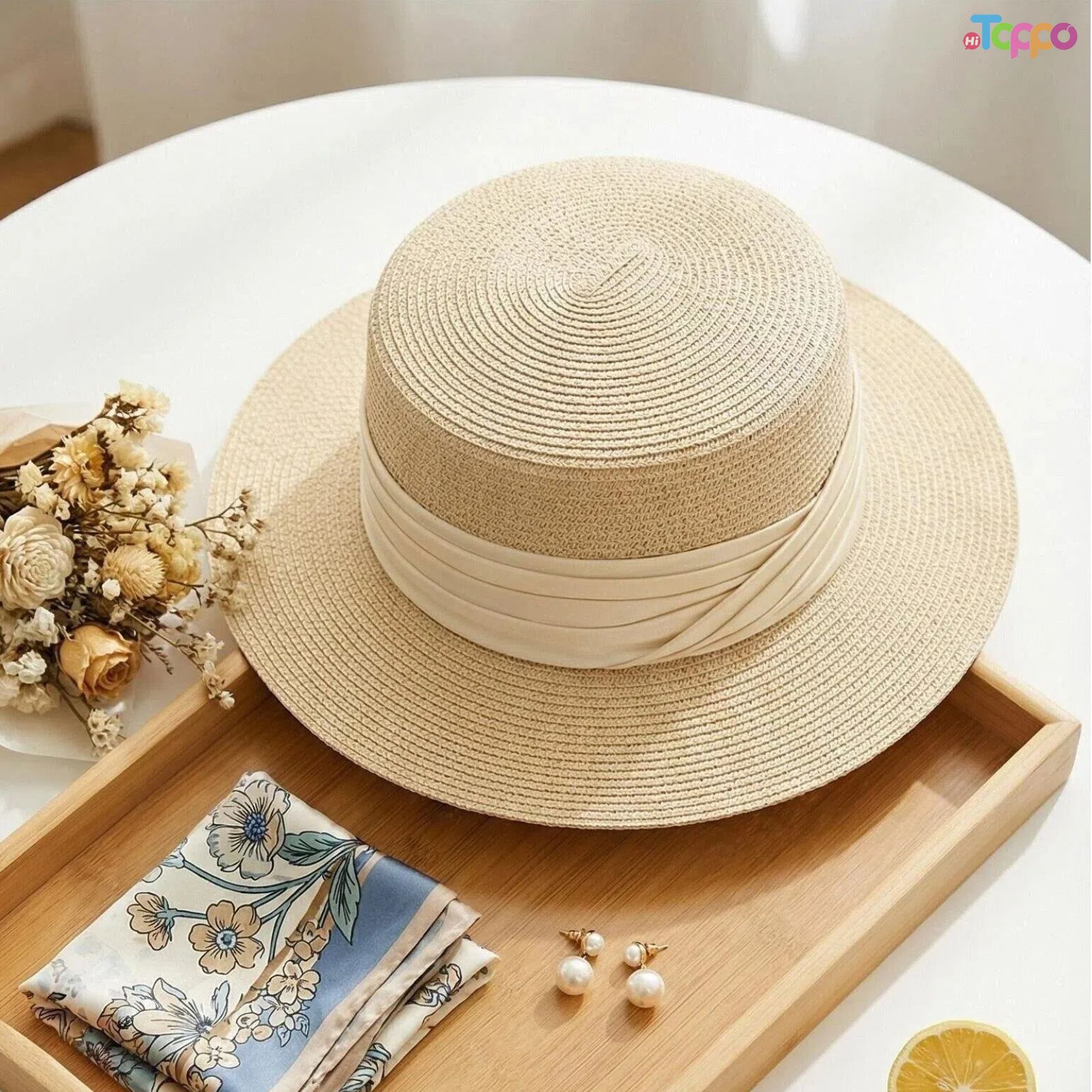 Women Wide Brim Straw Panama Roll up Hat Fedora Beach Sun Hat UPF50+