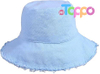 Casual Vacation Travel Accessories Wide Brim Cotton Bucket Hat 