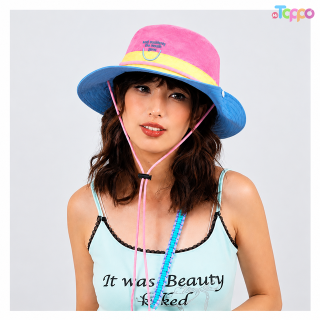 Wide Brim Bucket Hats Perfect for Outdoor 