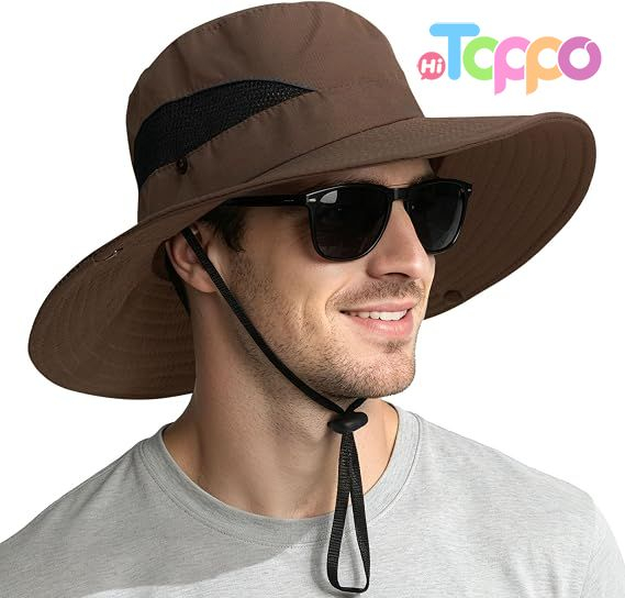 Custom Wide Brim UPF 50+ UV Protection Bucket Hat