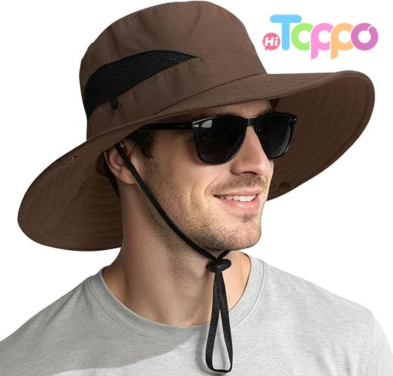 Custom Wide Brim UPF 50+ UV Protection Bucket Hat