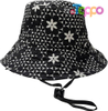 Custom 100% Polyester Classic Flower Design Floral Pattern Bucket Hat for Women 