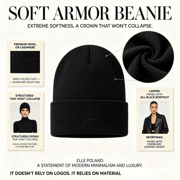 The Soft Armor Beanie: ELLE's Minimalist Essential