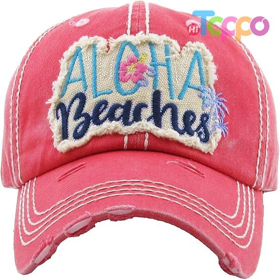 Custom Vintage Embroidered Distressed Baseball Cap Dad Hat