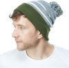 Hot Sale Winter Knit Beanie Hat with Pom Pom – Warm Cuffed Slouch Ski Cap