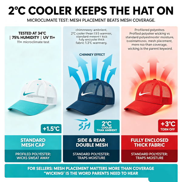 The 2°C Cooler Kids' Cap