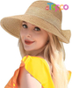  UPF 50+ Foldable Wide Brim Pleneal Beach Sun Staw Hats