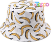 Unisex Print Double-Side-Wear Reversible Bucket Hat