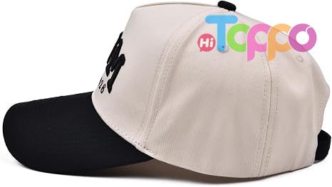 Vintage Two-Tone Women's Baseball Cap with Mama Hat 
