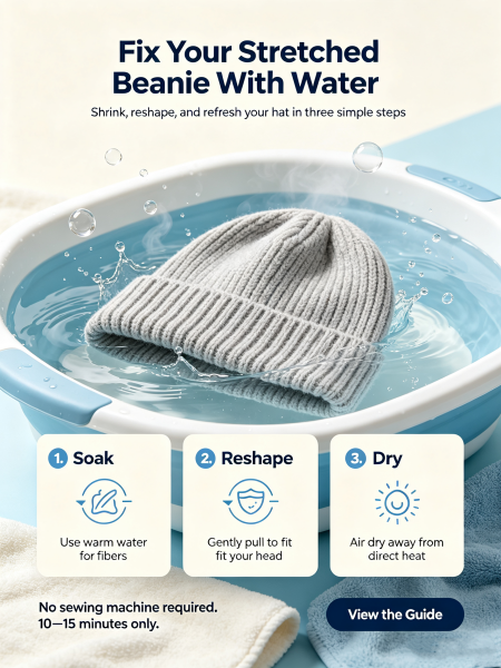 Quick‑Fix Steps for Stretched‑Out Beanies