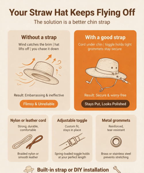 Wind Rope Straw Hat Review, Anti-Drop Function Selection Guide