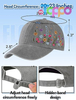 Trendy Casual Wear Soft Breathable Adjustable Embroidered Baseball Cap 