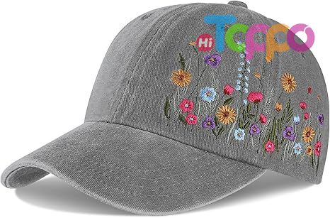 Trendy Casual Wear Soft Breathable Adjustable Embroidered Baseball Cap 