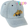 Dinosaur Mesh Adjustable Cotton Blend Full Mesh Back Ventilation Curved UV Brim Velcro Strap Toddler Baseball Hat