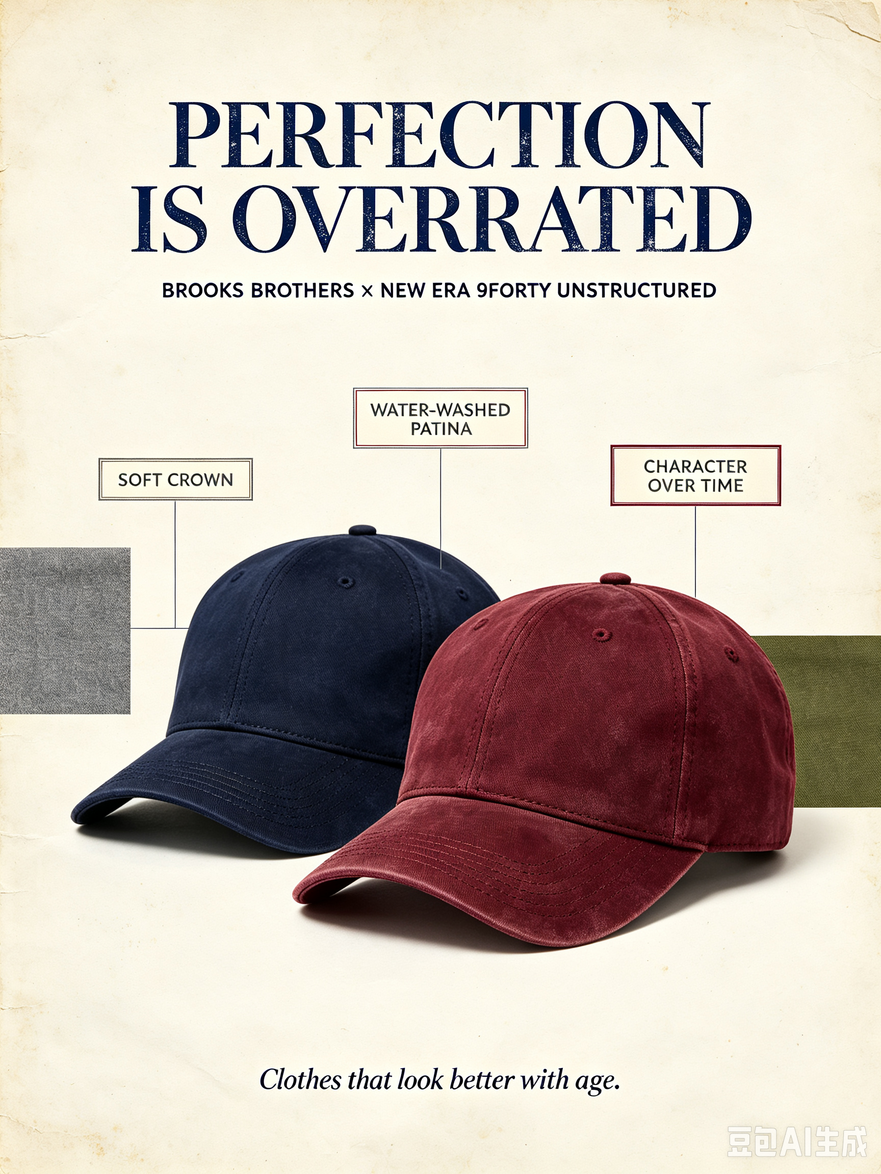 Soft, Slouchy, and Deliberately Worn: The 9FORTY Unstructured