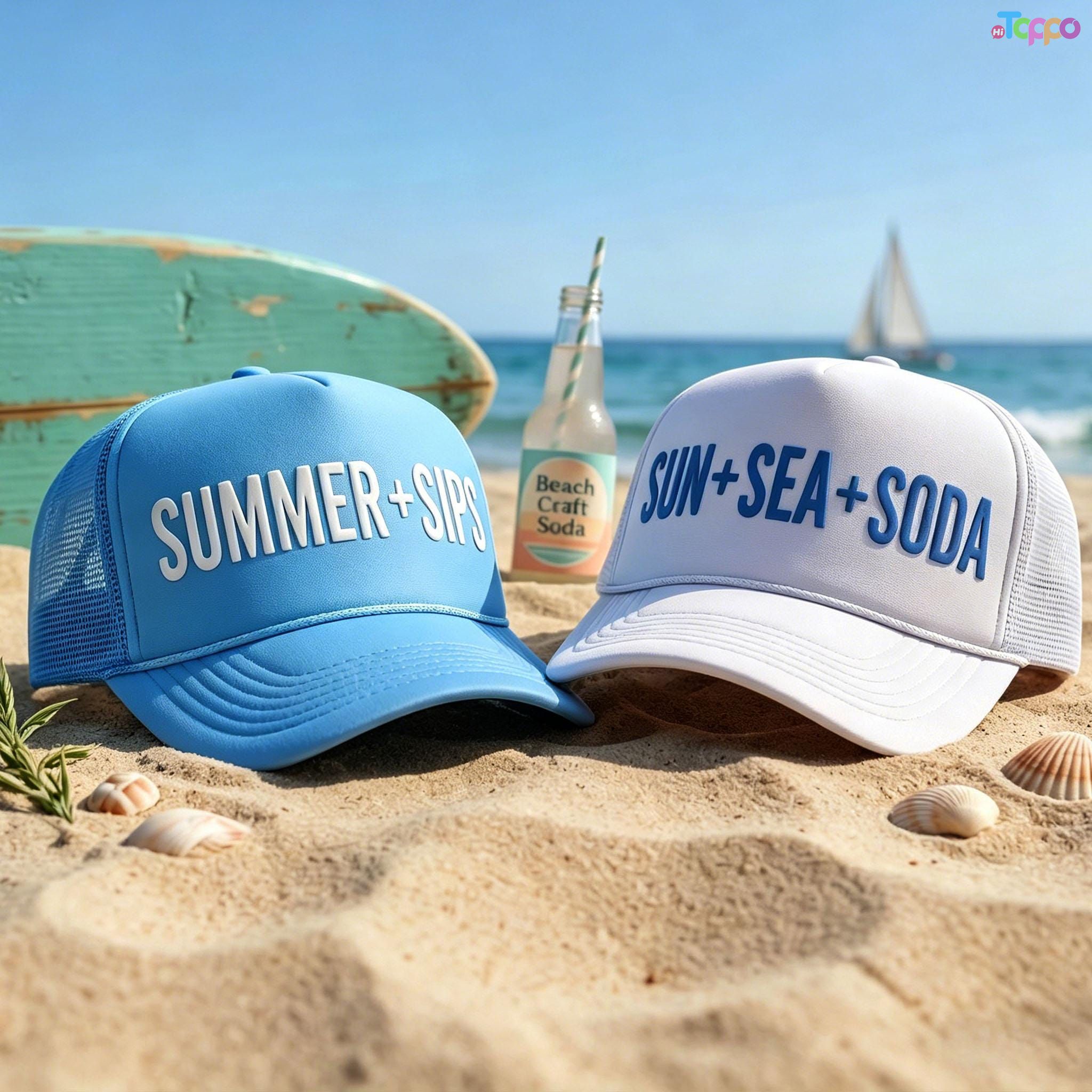 Custom Foam Puff Printing Trucker Hat