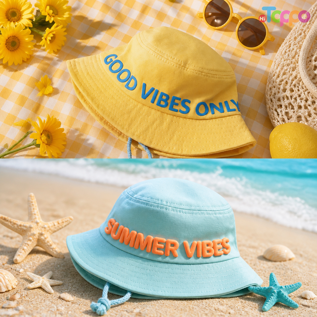 Custom Printing Logo Bucket Hats Outdoor Fisherman Hat