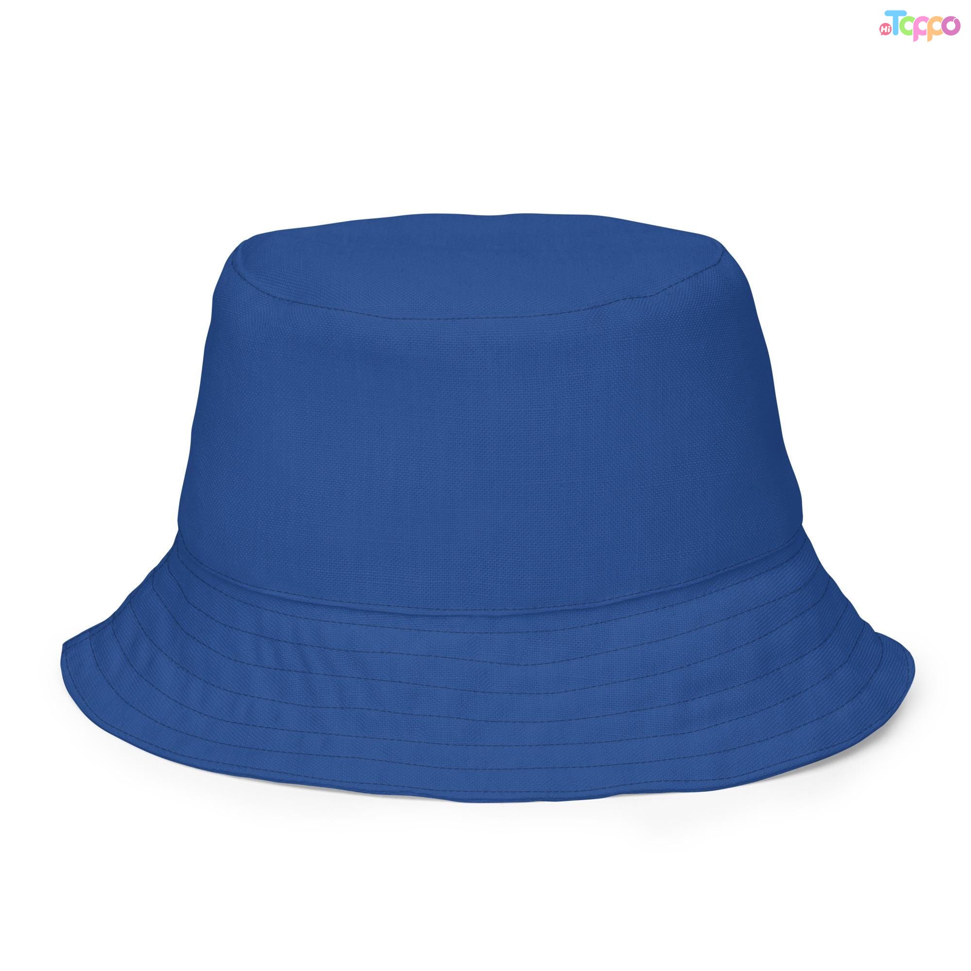 Reversible Americana Bucket Hat Coastal Summer Stars 