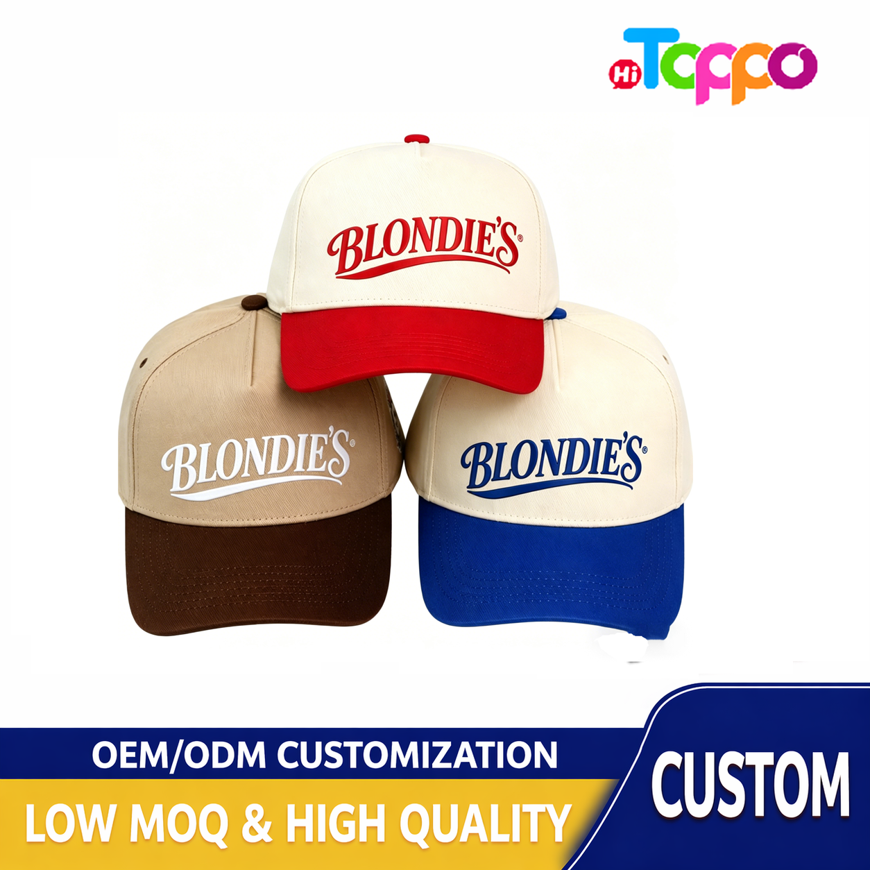 5-Panel Baseball Caps