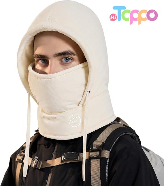 Wholesale Unisex Winter One Piece Balaclavas Hoodie Ski Snow Hats Earmuff