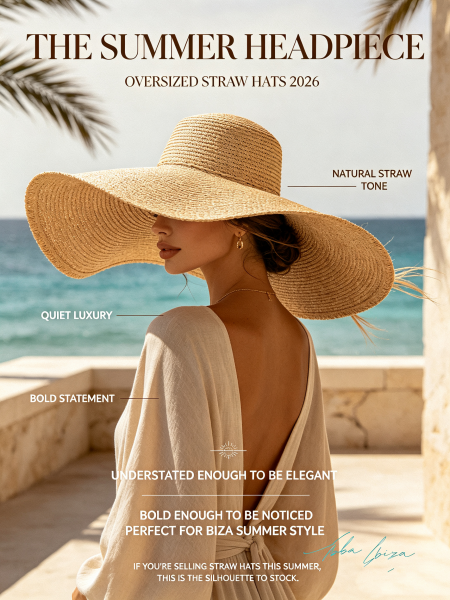 The Straw Hat That's Quietly Taking Over Summer 2026