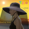 Hot Sale Women Super Wide Brim Sun Hat UPF50+ Waterproof Bucket Hat