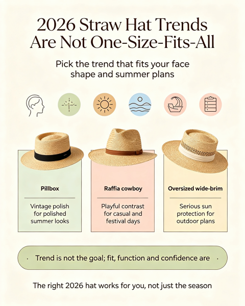 2026 Trending Straw Hat Styles, Viral Wide-Brim Vintage Picks