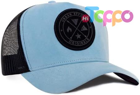 Mesh Back Baseball Cap 5 Panel Snapback Trucker Hat 