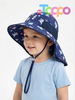 Summer UPF50+ Sun Protection Beach Play Hats with Neck Flap 