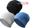 Custom Logo Cooling Skull Cap for Men Women-Lightweight Breathable Beanie Hat Thin Quick Dry Running Cap for Cycling