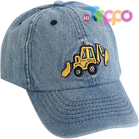 Dinosaur Mesh Adjustable Cotton Blend Full Mesh Back Ventilation Curved UV Brim Velcro Strap Toddler Baseball Hat