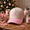 Custom Holiday 5 Panel Baseball Caps with Christmas & Halloween Embroidery Logo