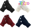 Hot Sale Touchscreen Elastic Cuff Knit Womens Winter Gloves - Warm Soft Winter Gloves | 4 Pairs 