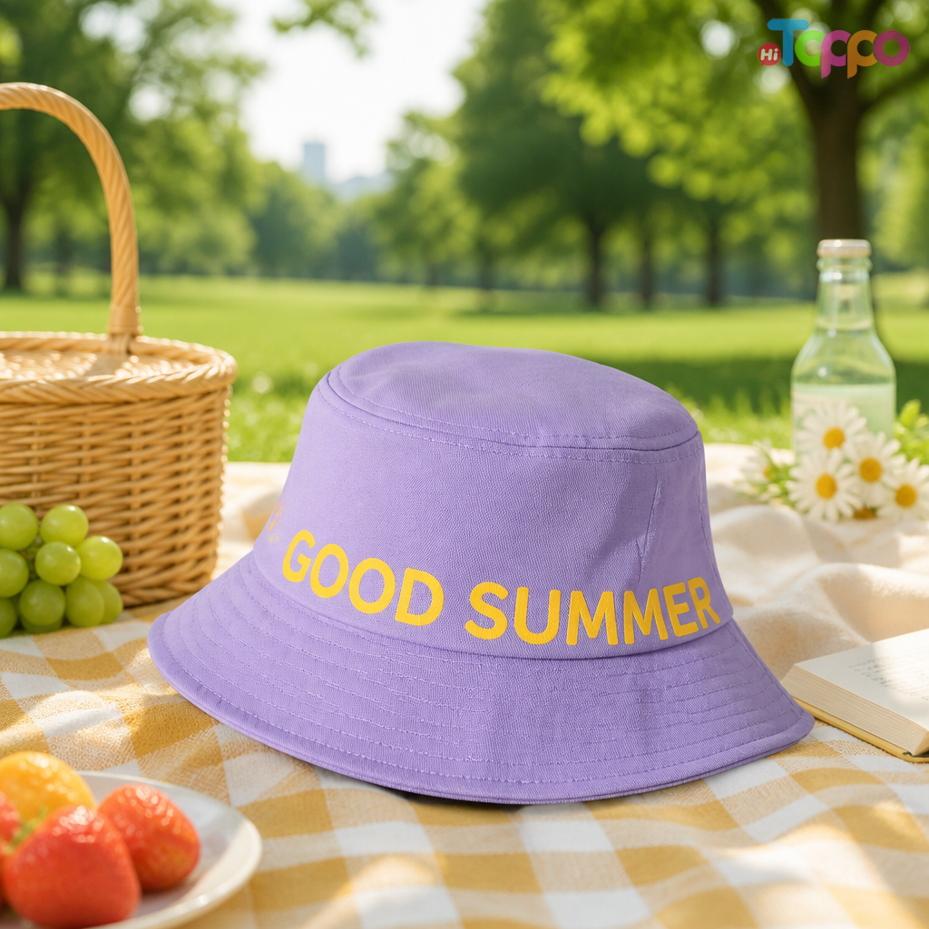 Custom Printing Logo Bucket Hats Outdoor Fisherman Hat