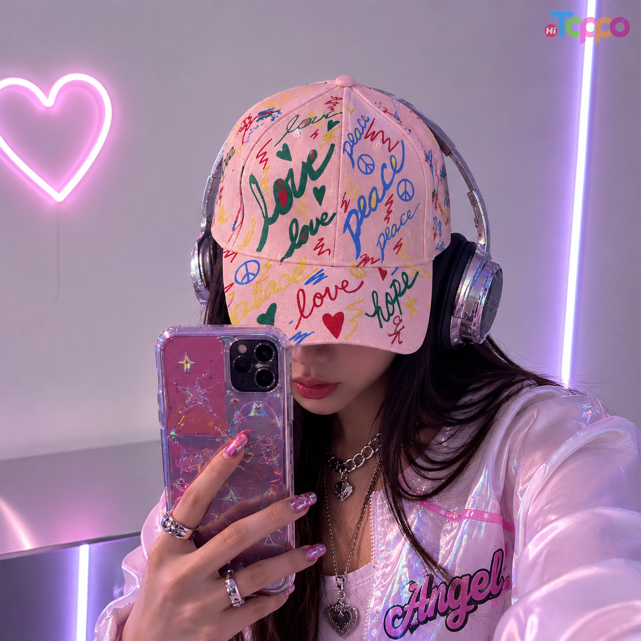 Graffiti Vintage Printing Baseball Caps 