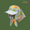 Pastoral Style Bandana Caps Sun Protection for Women