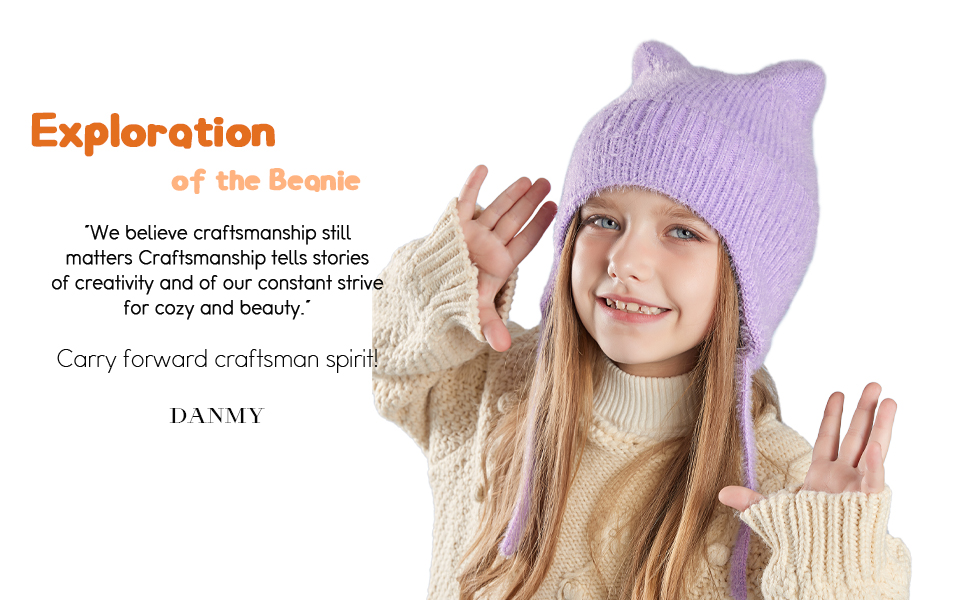 girls winter Earfalp hat
