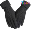  Custom Touch Screen Knit Warm Cold Weather Womens Winter Gloves