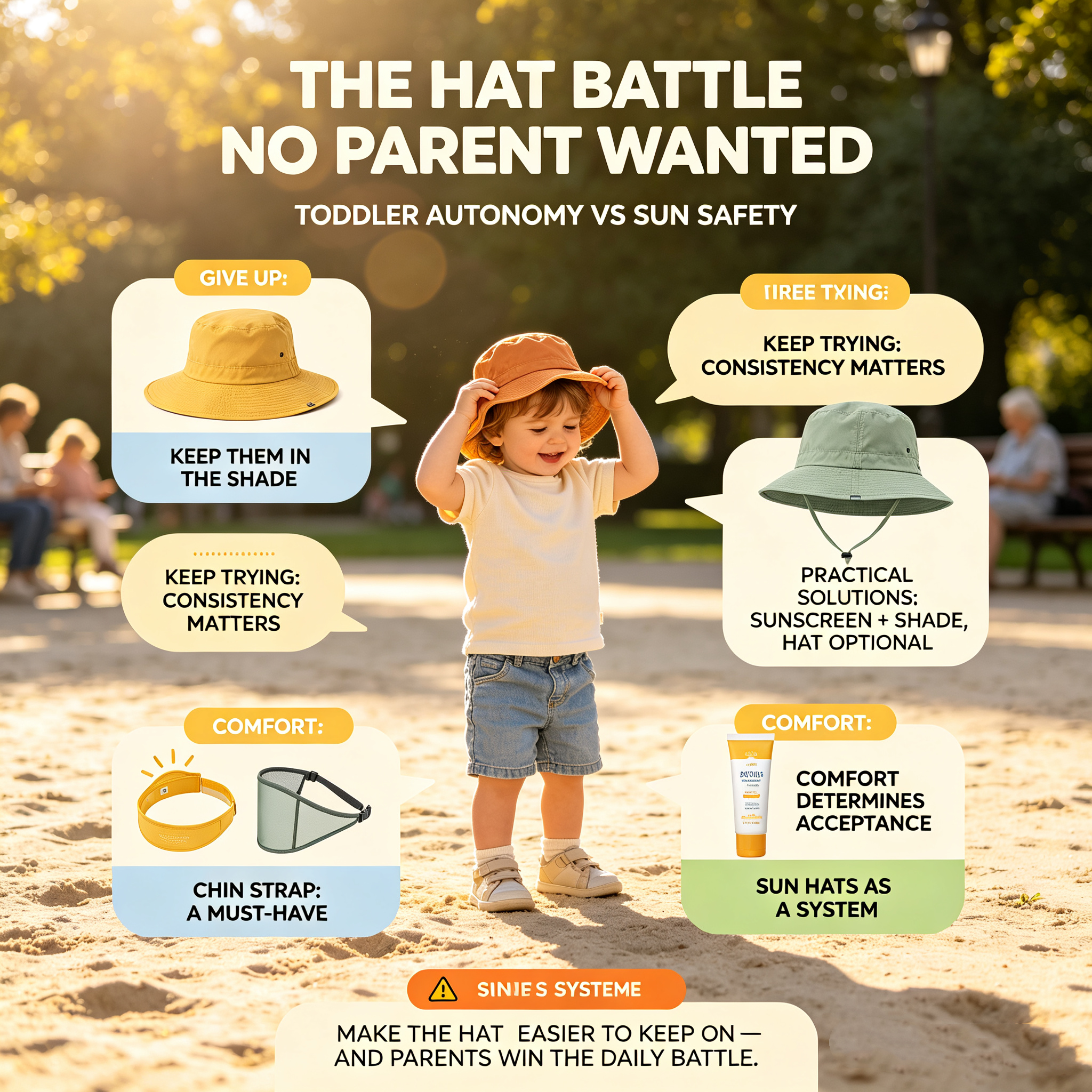The Toddler Hat Battle Every Parent Knows