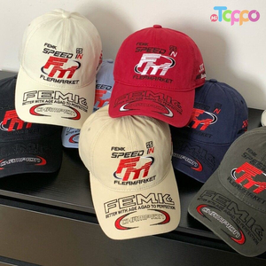 Custom Embroidered Decor American Heavy Embroidery Wide Brim Baseball Cap 