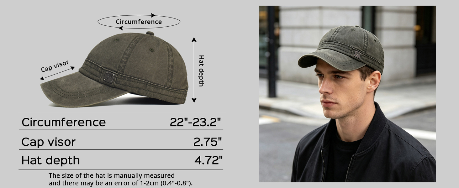 Washed Cotton Baseball Cap