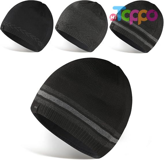 Hot Sale Winter Warm Knitting Hats Plain Skull Beanie Cuff Toboggan Knit Cap