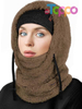 Custom Windproof Face Mask Winter Warm Neck Cover Mask Fleece Balaclava