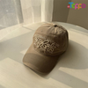 Custom 3D Flower Embroidery Dome Baseball Cap