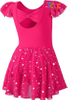 Girls Ballet Leotards Toddler Shiny Dance Leotard Dresses
