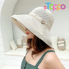 Summer UV Protection Wide Brim Packable Mesh Sun Bucket Hat