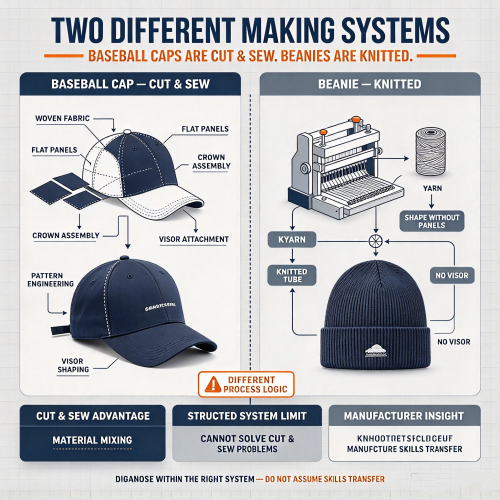 A Cap Is Not a Beanie