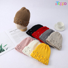 Hot Sale Winter Warm Knit Hat with Rhinestone Accents
