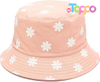 Unisex Print Double-Side-Wear Reversible Bucket Hat