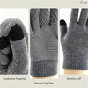 Custom Winter Gloves Upgraded Touch Screen Texting Warm with Thermal Soft Knit Lining